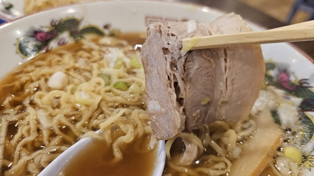 浪岡、中華そば 純の チャーシュートロトロ